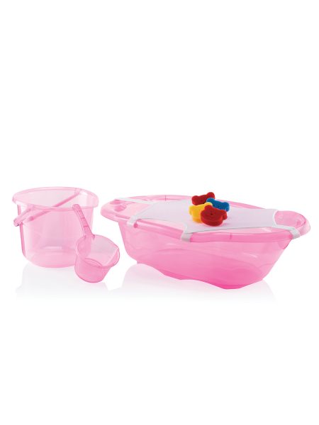 Moje Şeffaf Banyo Küveti Seti 5'li (Kutulu) MJ-102